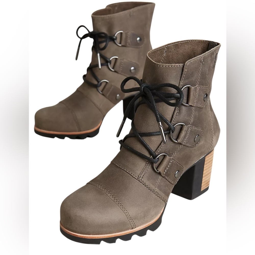 Sorel Addington Lace-Up Ankle Boots 8.5